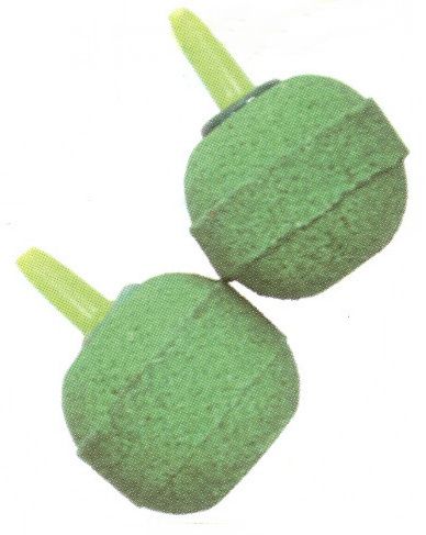 Распылитель Aqua-Pro камень-шарик зелёный большой, 2 шт.