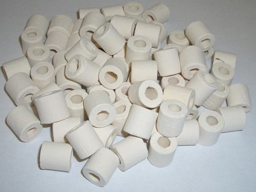 Наполнитель Hailea для фильтра био-керамические кольца, микропористая структура, цена за 1 кг