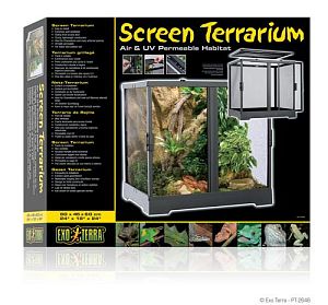 Exo Terra террариум из металлической сетки с дверцами, 60х45×60 см