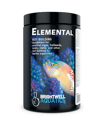 Добавка Brightwell Aquatics Elemental-Dry Reef Building Complex для рифовых аквариумов, 3,2 кг