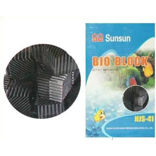 Биокубики пластиковые SUNSUN для внешних фильтров, 30 шт, 30x30 мм