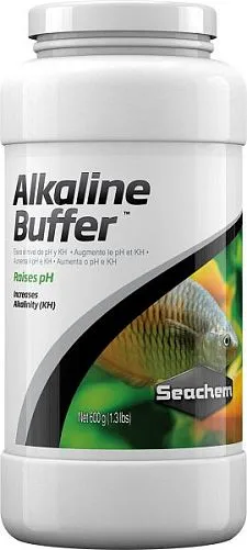 Добавка Seachem Alkaline Buffer для повышения pH и KH, 600 г, 6 г на 80 л
