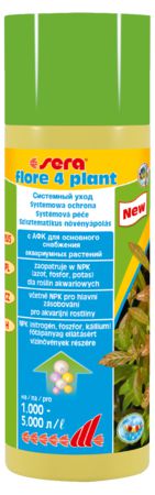 Удобрение Sera FLORE 4 PLANT для растений, 250 мл