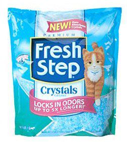 Наполнитель Fresh Step Crystals впитывающий, силикагель