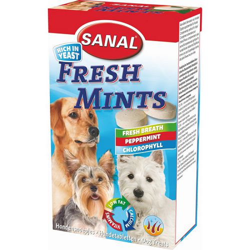 SD2800 SANAL Fresh Mints Для свежего дыхания для собак, 100 г