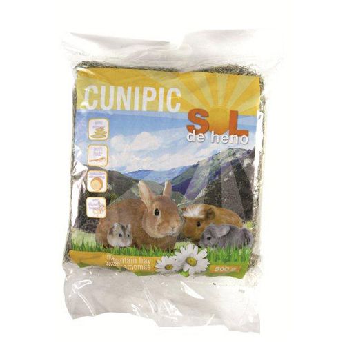 Сено CUNIPIC «Blossomhay with Camomile» горное с ромашкой для грызунов, 500 г