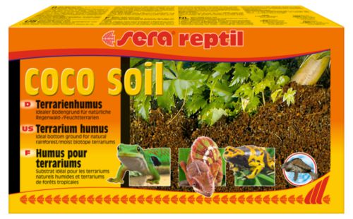 Террариумный грунт Sera REPTIL COCO SOIL из кокосового волокна, брикет