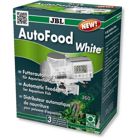 Кормушка автоматическая JBL AutoFood WHITE для аквариумных рыб, белая