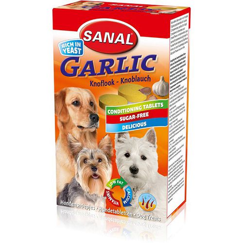 SD2600 SANAL Garlic Витаминное лакомство с чесноком для собак, 100 г