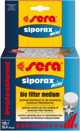 Бионаполнитель Sera SIPORAX mini для внутренних фильтров, 130 г