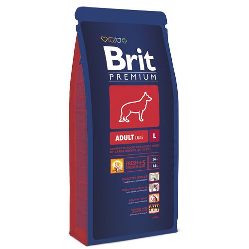 Корм Brit Premium Adult L для взрослых собак крупных пород