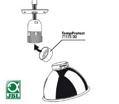 JBL Силиконовая прокладка для террариумных плафонов TempProtect