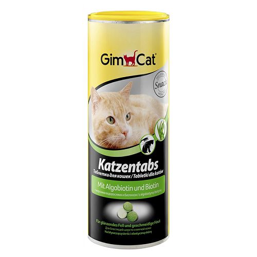 Лакомство Gimcat "Katzentabs" витаминное для кошек, морские водоросли и биотин, 710 шт.