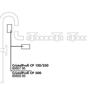 JBL CP 120/250 Rohrverbindung соединительная втулка для трубок 12/16 мм, 2 шт.