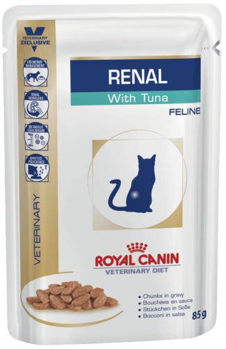 Диета Royal Canin RC VET RENAL FELINE Тунец для кошек с почечной недостаточностью, 85 г