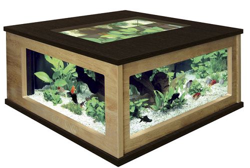 Аквариум-стол AQUATLANTIS AQUATABLE, 310 л, 100х100х57 см от интернет-магазина STELLEX AQUA