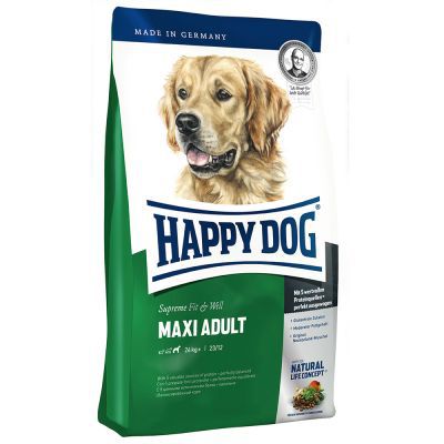 Корм HAPPY DOG MAXI ADULT для взрослых собак крупных пород от 26 кг