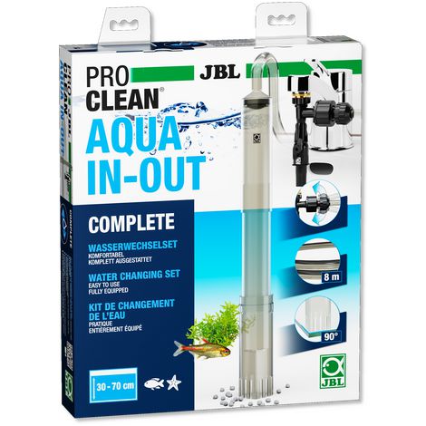 Комплект для подмены воды JBL PROCLEAN AQUA IN OUT в аквариуме с подключением к крану