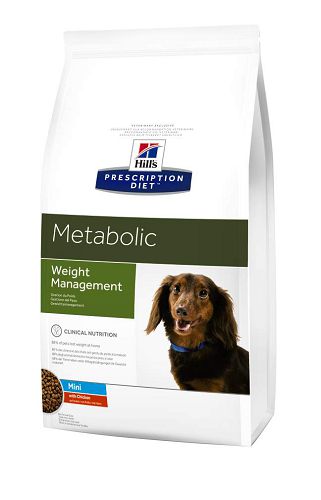 Диета Hill's Prescription Diet Metabolic Mini для коррекции веса собак мелких пород, 1,5 кг