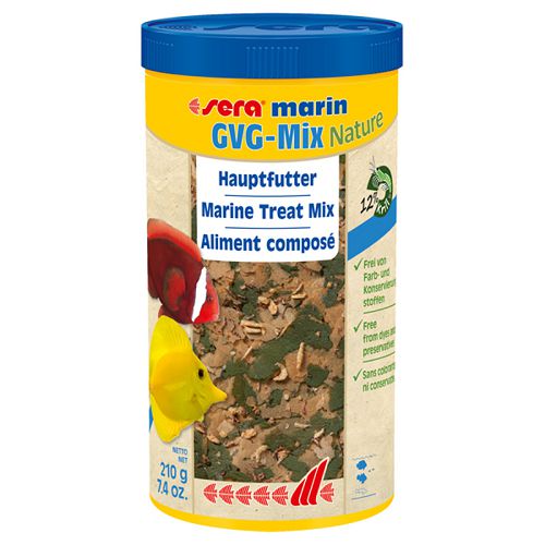 Корм Sera GVG-Mix Marin Nature для морских рыб,1 л, 210 г