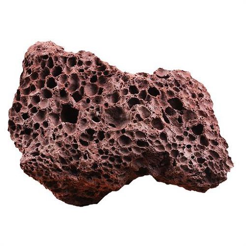 Камень PRIME Красный Вулканический S 5-10 см, 20 кг
