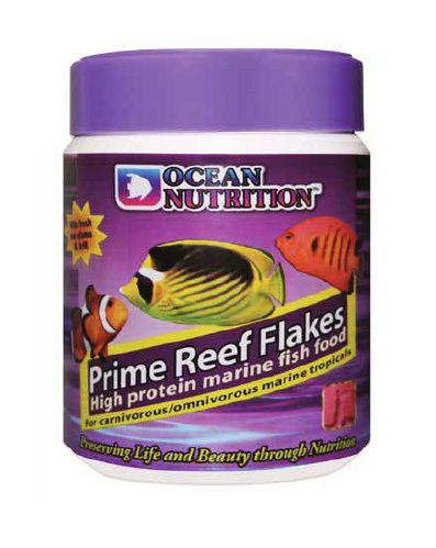 Корм Ocean Nutrition Prime Reef Flake с высоким содержанием белка для рифовых рыб, хлопья 71 г