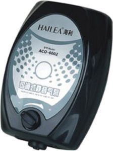 Компрессор аквариумный Hailea Adjustable silent 6602, регулятор потока, 2,5 Вт, 4 л/мин