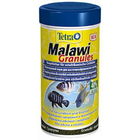 Основной корм Tetra Malawi Granules для цихлид и других крупных рыб, гранулы 250 мл