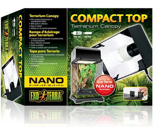 Exo Terra Compact Top Nano компактный светильник для PT-2601