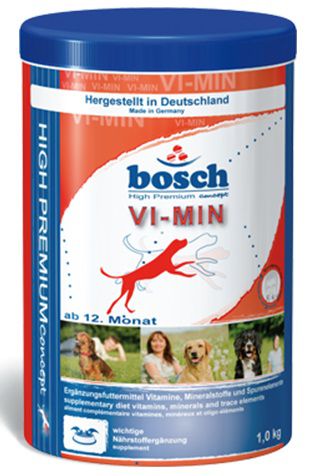 Добавка Bosch Vi-Min витаминно-минеральная для собак, порошок 1 кг