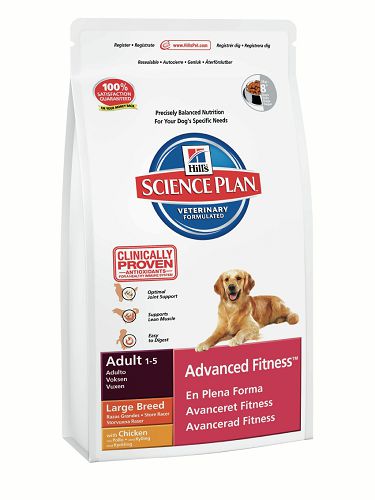 Корм Hill's Science Plan Adult Advanced Fitness Large Breed для собак крупных пород