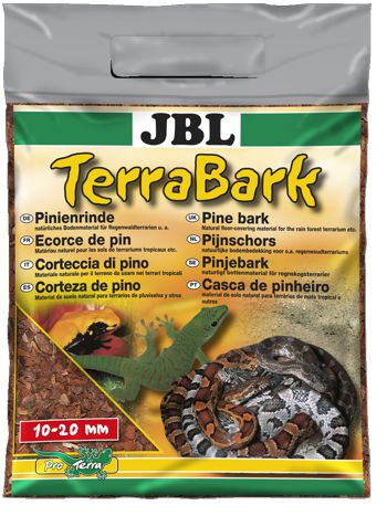 Донный субстрат JBL TerraBark из коры пинии для террариумов, гранулы 10-20 мм, 5 л