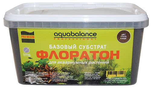 Базовый субстрат Aquabalance "ФЛОРАТОН" д/аквариумных растений, 5,8 л