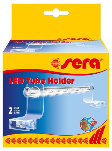 Держатель Sera LED Tube Holder Clear для светодиодных ламп, 2 шт.