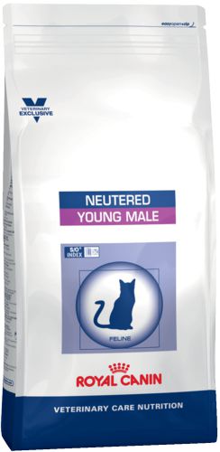 Диета Royal Canin VetCN YOUNG MALE WS40 для молодых кастрированных котов до 7 лет