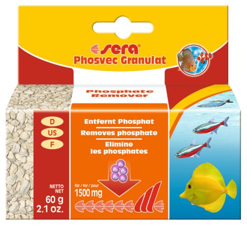 Поглотитель фосфатов Sera Phosvec Granulat, 60 г