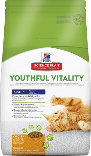 Корм Hill's Science Plan Adult 7+ Youthful Vitality Курица для пожилых кошек