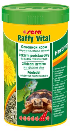 Корм Sera RAFFY VITAL корм для рептилий, 250 мл