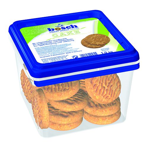 Лакомство Bosch Cake для чистки зубов собак крупных пород, 1 кг