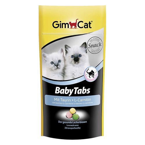 Лакомство Gimcat «Baby-Tabs» витаминизированное с таурином для котят