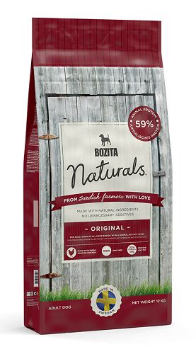 Корм BOZITA Naturals Original 21/11 для взрослых собак с нормальной активностью