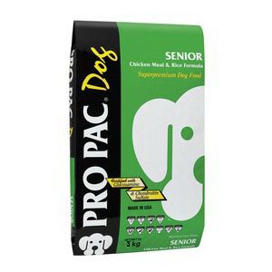 Корм PRO PAC Senior Курица с Рисом для пожилых собак, 3 кг