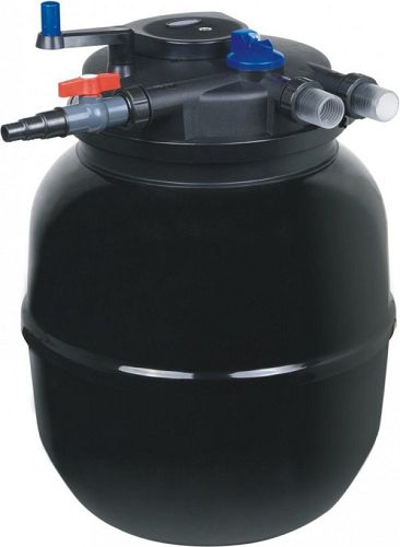 Фильтр прудовый напорный SUNSUN CPF-50000 с UV-стерилизатором, обратной промывкой, 170 л, 13000 л/ч, UV-55 Вт