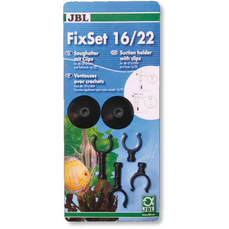 Присоски JBL FixSet 16/22 для крепления трубок и шлангов внешнего фильтра CP e150x