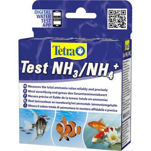 Тест Tetra на Аммоний NH3/NH 4 для пресных и морских аквариумов