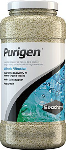 Адсорбент Seachem Purigen для удаления органики в морской и пресной воде, 500 мл