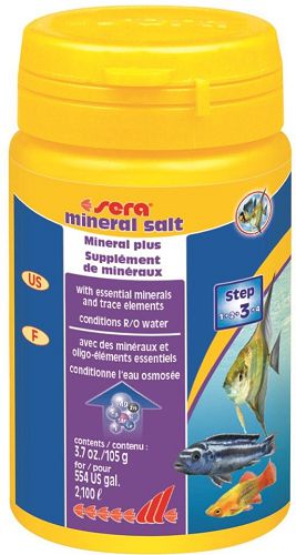 Минеральная соль Sera MINERAL SALT для аквариумов, 100 мл