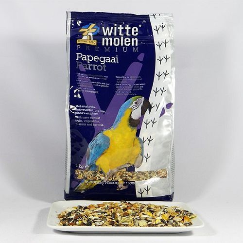 Корм Witte Molen Premium Parrotfood для крупных попугаев, 1 кг