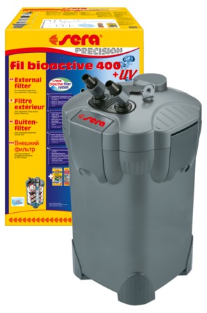 Внешний аквариумный фильтр SERAfil BIOACTIVE 400 + УФ, 1100 л/ч