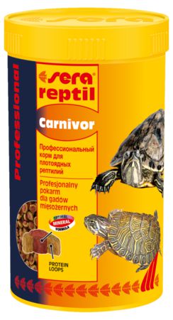 Корм Sera REPTIL PROFESSIONAL CARNIVOR для плотоядных рептилий, 100 мл